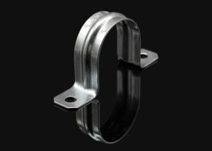 Collier acier galvanisé imc rigide 2 trous