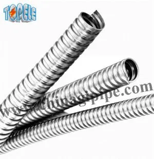 Conduit en acier flexible en métal