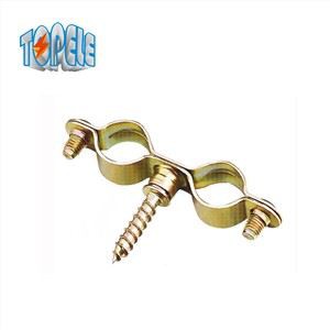 Collier de serrage double M7 avec vis pour pinces à bois