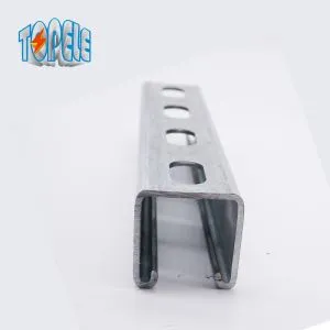 Strut Slotted Galvanized Support System U Shaped Channel