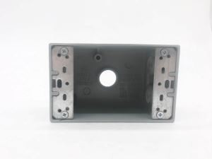 Boîte de sortie résistante aux intempéries Un gang