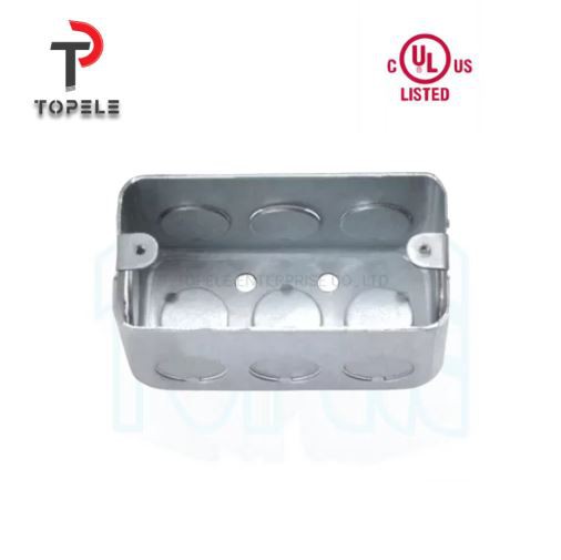 Electrical Metal Conduit Box 4X2 Rectangular Box Electrical Handy Box Junction Box