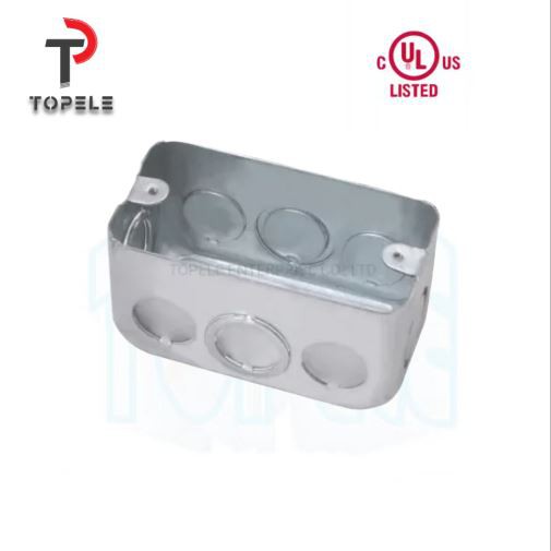 Electrical Metal Conduit Box 4X2 Rectangular Box Electrical Handy Box Junction Box
