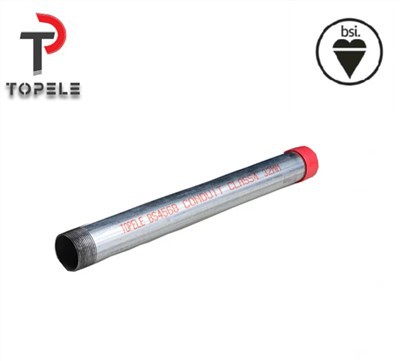 TOPELE BS4568 Classe 4 GI Conduit Tuyau Galvanisé à Chaud